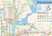 Subway Map Of New York City
