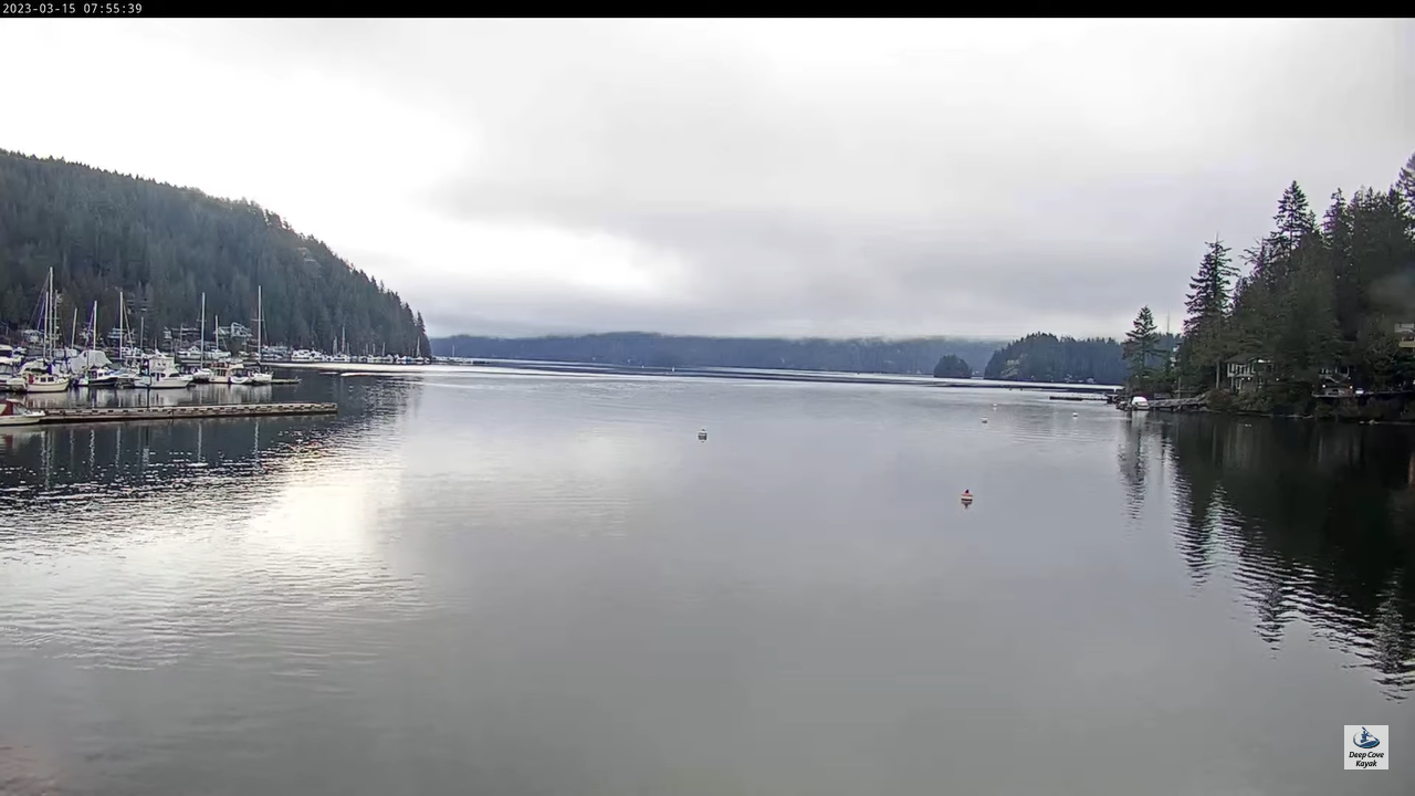 Live Webcam Deep Cove Kayak Centre