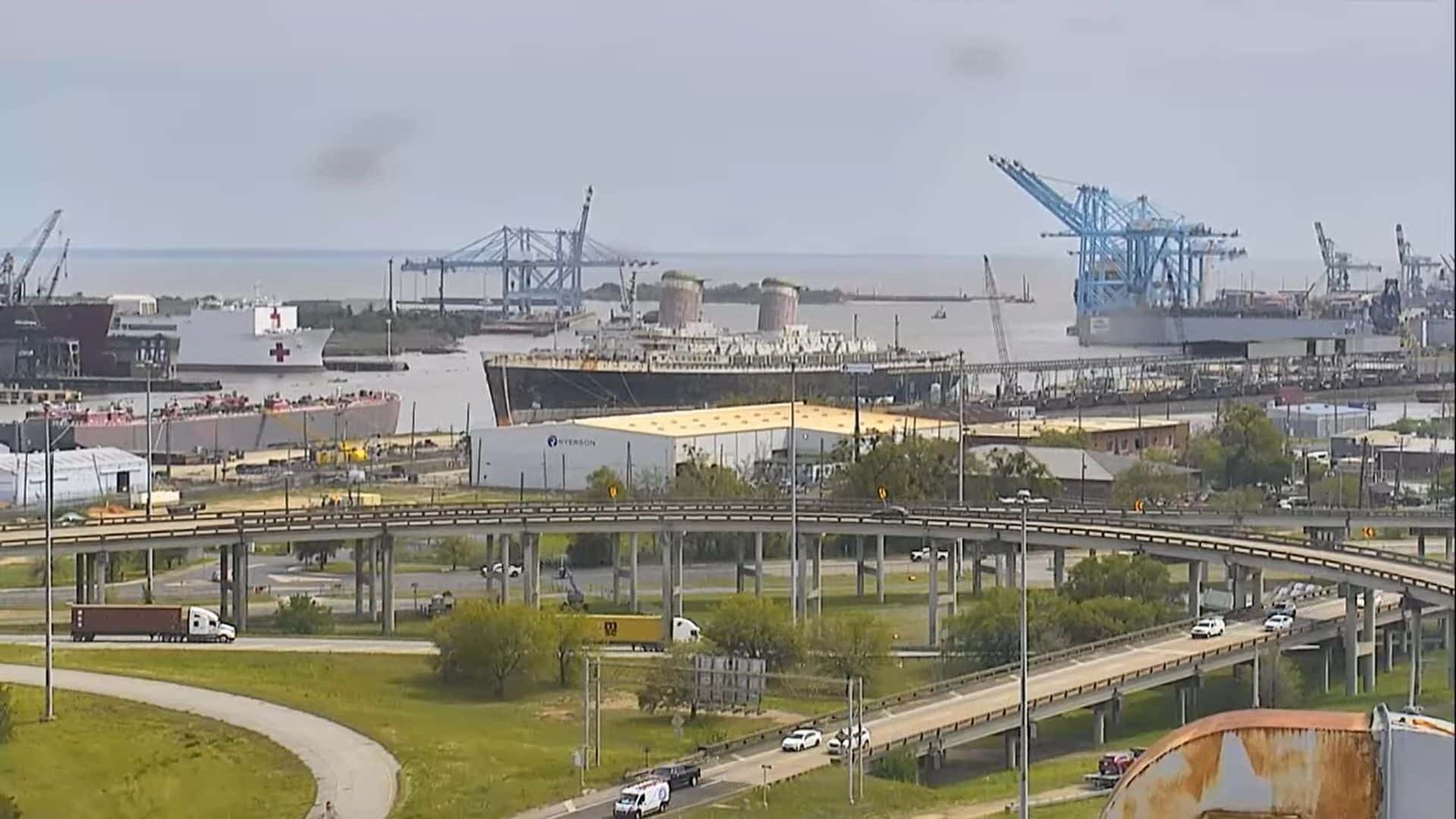 The Admiral Hotel in Mobile Downtown | Live HD Webcam | Video