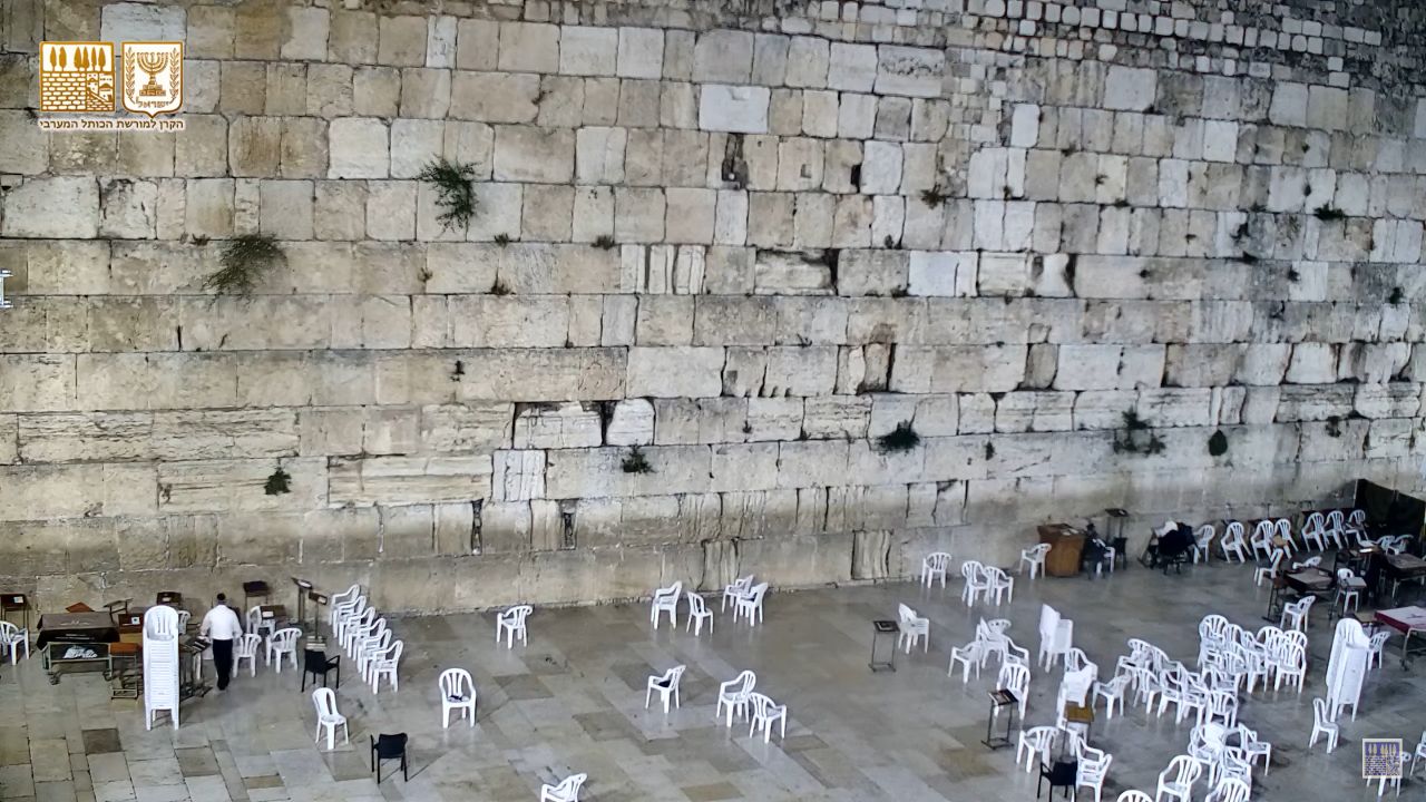 The Western Wall in Jerusalem