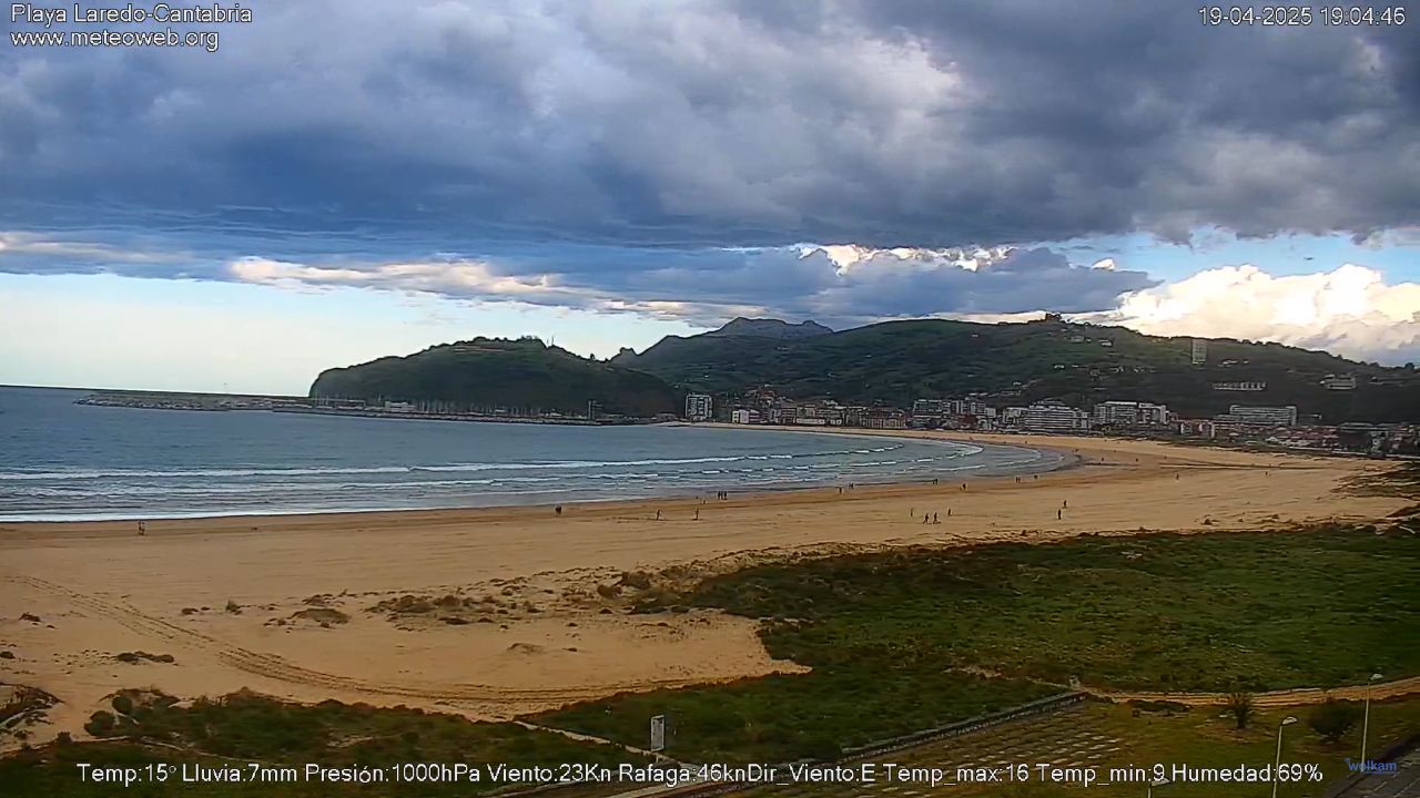 Webcam Cantabria – Playa De Laredo – Spain