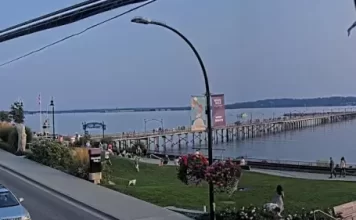 White Rock Pier Camera - Bc, Canada