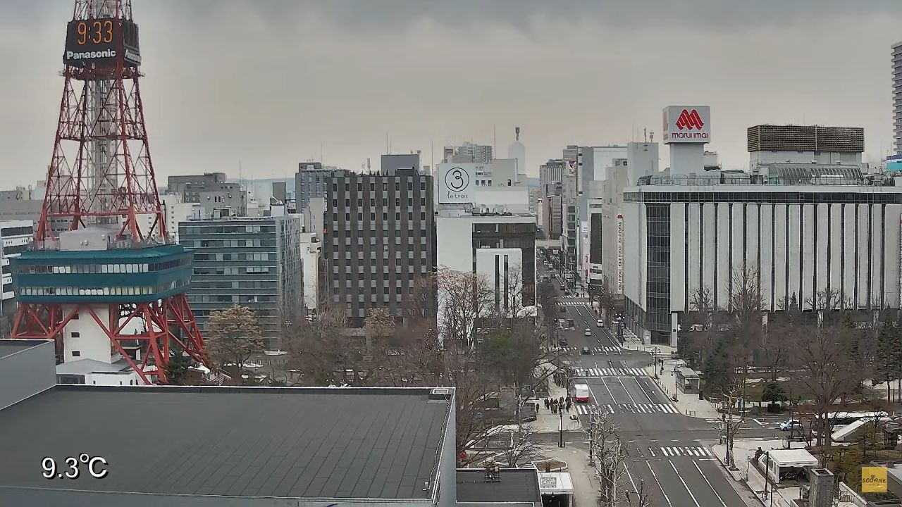 Historical Village of Hokkaido (Kaitakunomura) Live Webcam