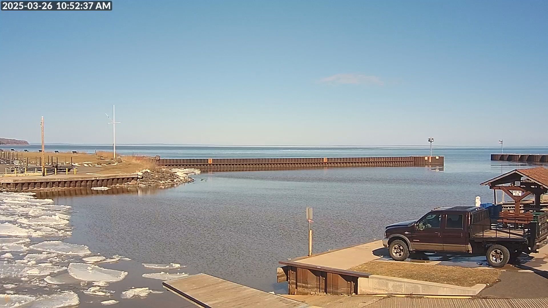 Saxon Harbor Cam | Wisconsin | Live HD Video