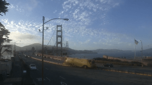 Traffic Golden Gate Bridge