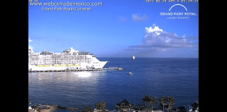 Webcam Cozumel Cruise Port