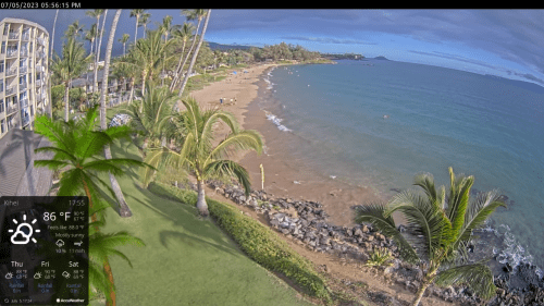 Hale Pau Hana Live Surf Webcam – Kihei, Maui County, Hawaii