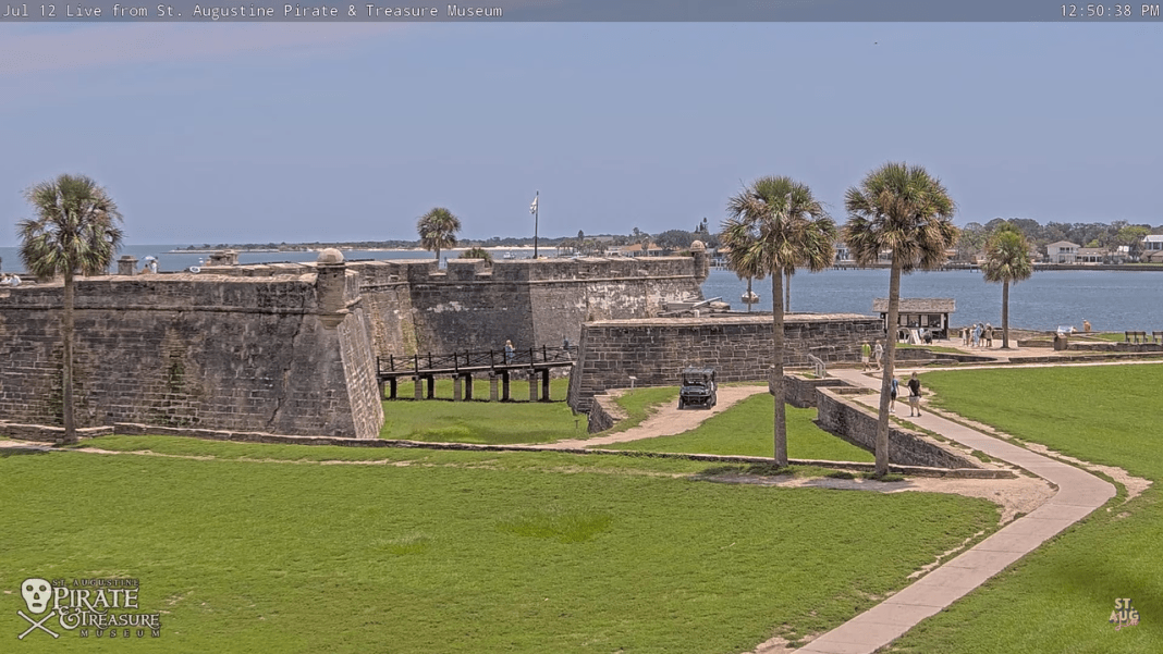 Vilano Beach Cam Pier & Surfing St Augustine, FL
