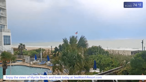 Apache Pier Webcam | Myrtle Beach