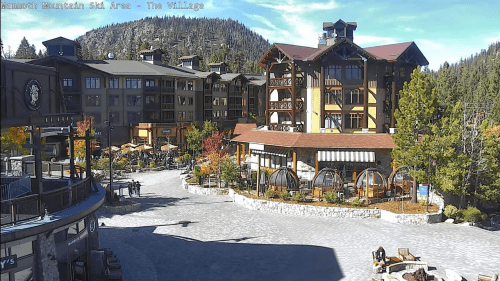 Mammoth Village Webcam | Mammoth Lakes CA | Video
