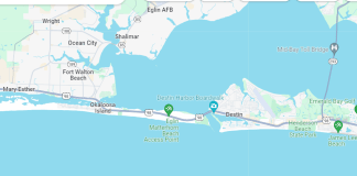 Map Of Destin Florida