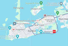 City Of Key West Map Florida