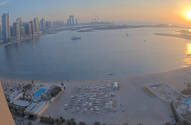 Jumeirah beach Webcam | Fairmont The Palm