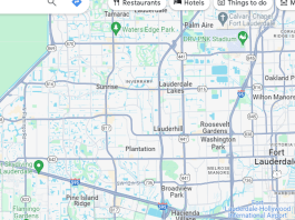 City Map Of Fort Lauderdale Florida