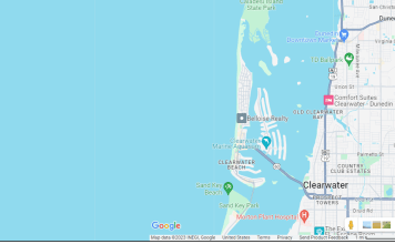 Map Of Clearwater Beach