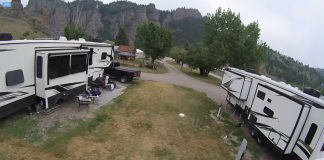 Prewett Rv Park Live Webcam Cascade, Montana