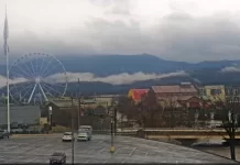 The Great Smoky Mountain Wheel Live Webcam, Pigeon Forge Tn