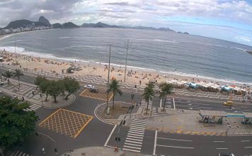 Rio De Janeiro, Brazil Live Webcam At Copacabana Beach