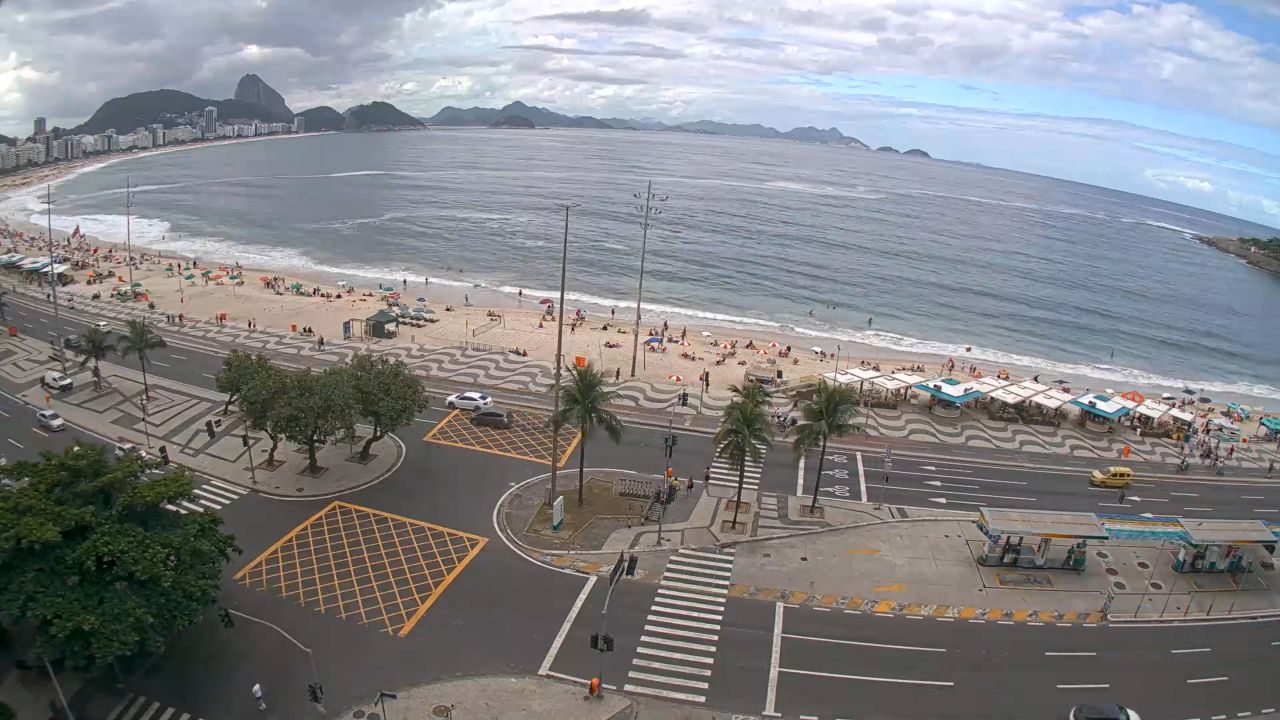 Live Webcam Copacabana Beach Rio de Janeiro, Brazil