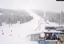 Gondola & Ski Run Live Cam Levi, Finland