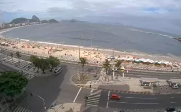 Rio De Janeiro, Brazil Live Webcam At Copacabana Beach