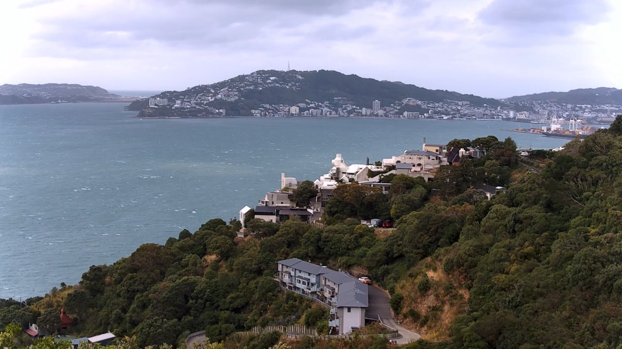 Wellington Harbour Live Webcam – North Island, New Zealand