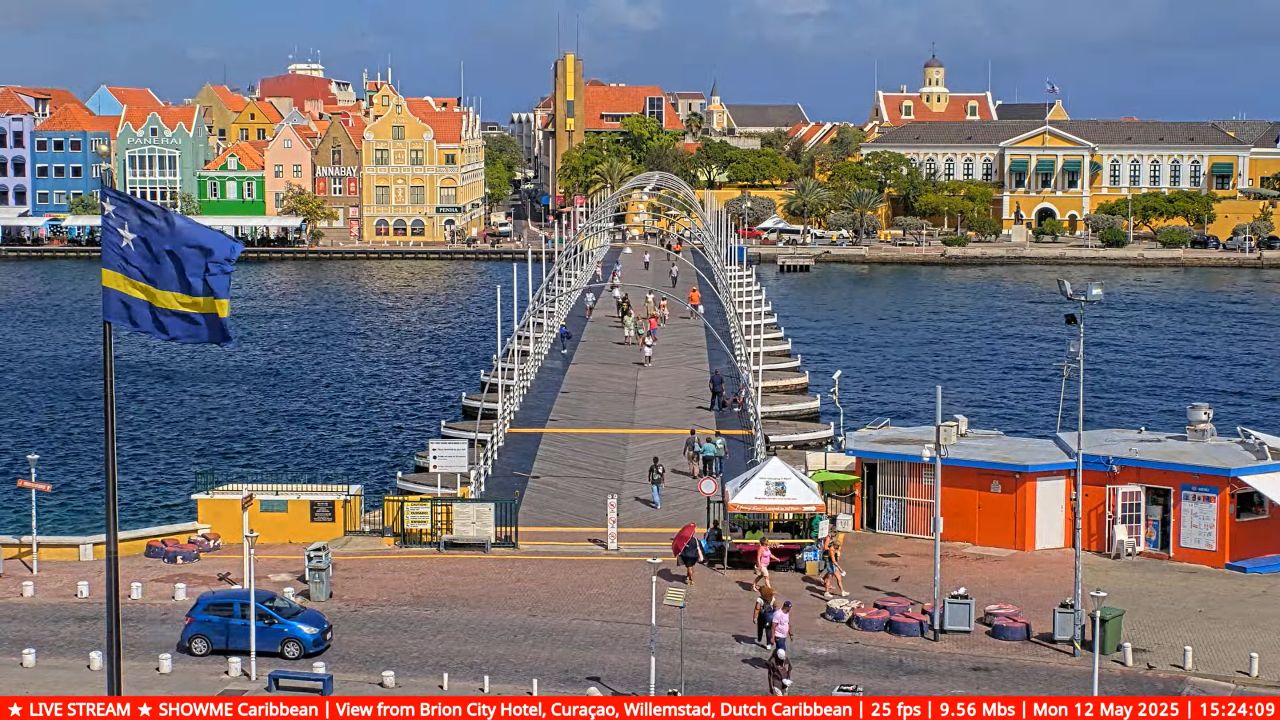 Handelskade Live Cam | Willemstad, Curaçao