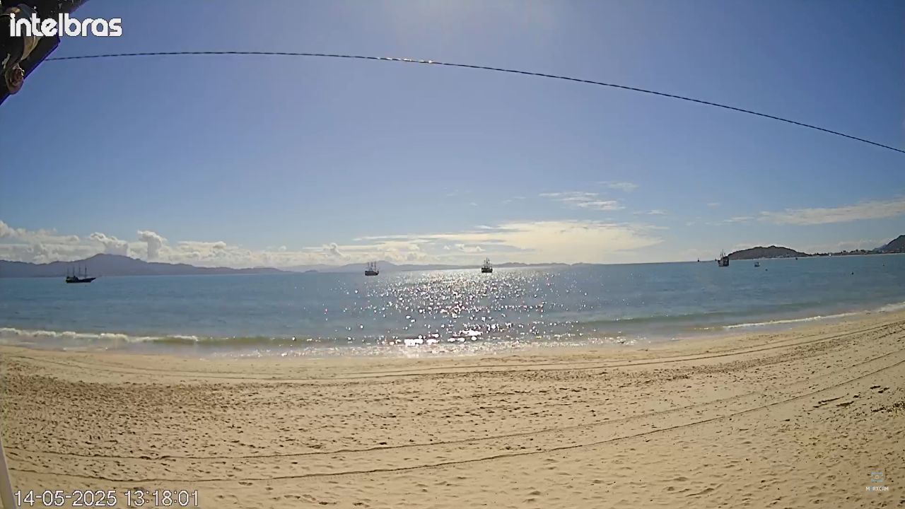 Live Webcam Cachoeira do Bom Jesus – Florianópolis, Brazil