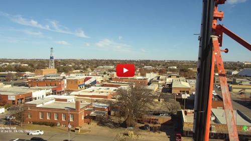 Elk City Oklahoma Downtown Live Webcam