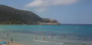 Webcam Cala Agulla - Mallorca Island - Capdepera Spain | Video