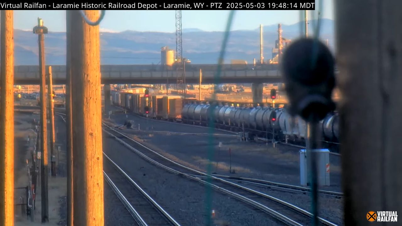 Laramie Wyoming Webcam – Historic Railroad Depot | Video
