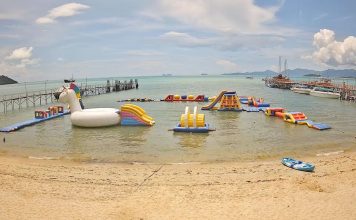 Bang Rak Beach | Koh Samui Thailand | Live Video Hd Webcam