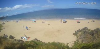 Charley Young Beach Webcam - Kihei, Maui, Hawaii - Video
