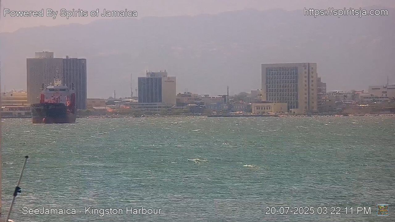 Kingston Harbour Jamaica | Live Camera View