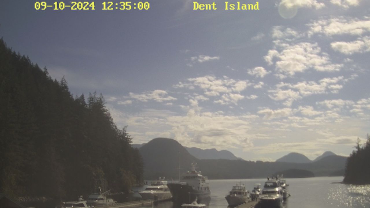 Dent Island Webcam – British Columbia