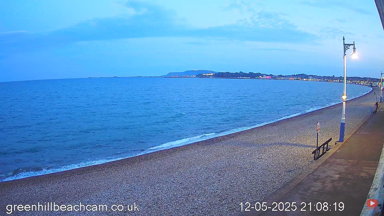 Greenhill Beach Weymouth – Live HD Video Webcam