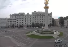 Freedom Square Tbilisi, Georgia - Live Hd Webcam Video