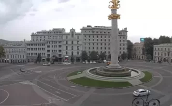 Freedom Square Tbilisi, Georgia - Live Hd Webcam Video