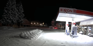 Cooke City Montana Exxon Webcam - Real Time Video