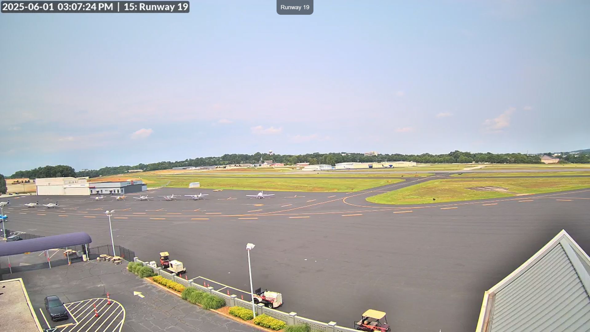 Greenville SC Webcam – Downtown Airport – Live Video