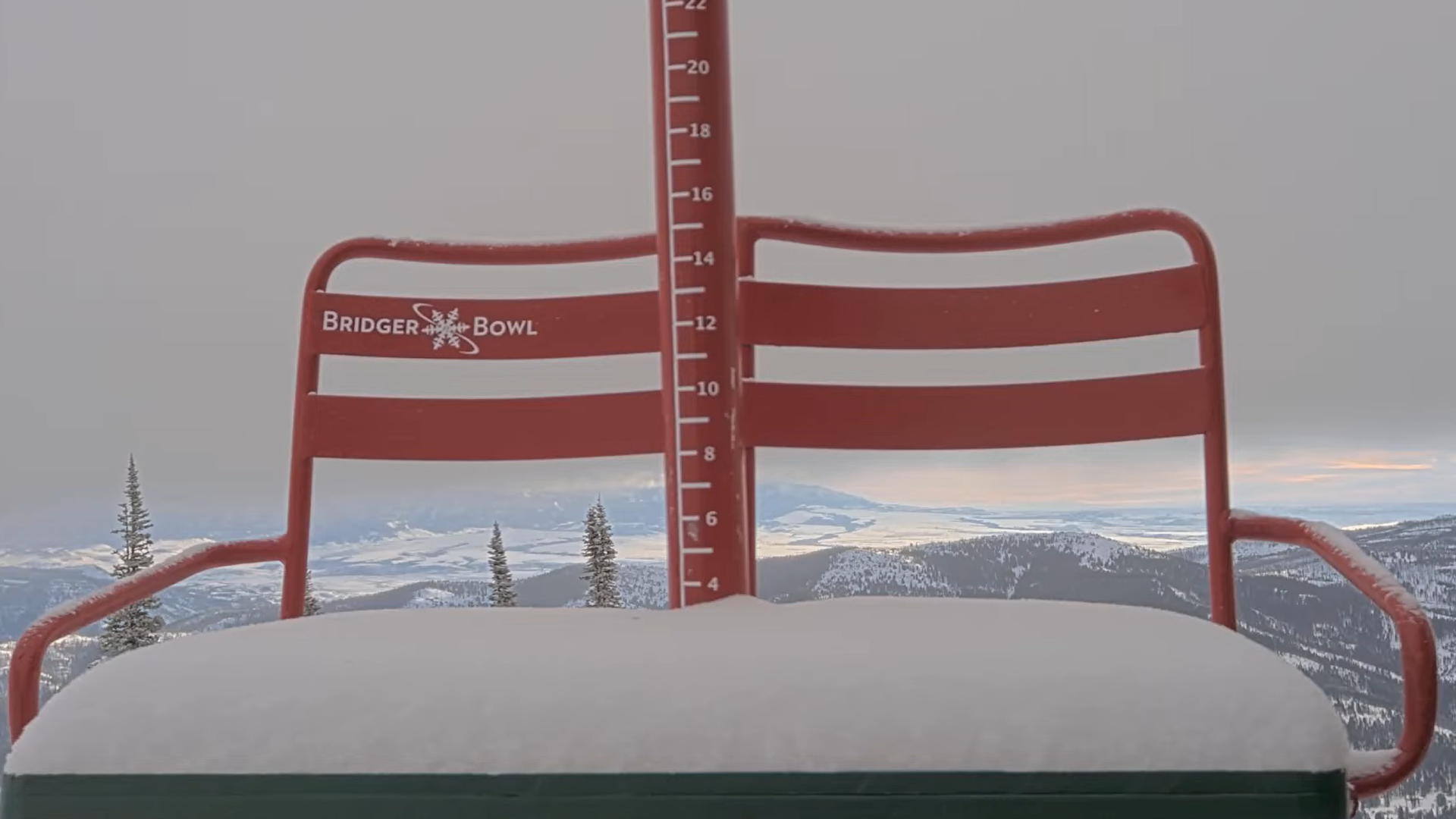 Bridger Bowl Webcam - Red Chair - Bozeman, MT