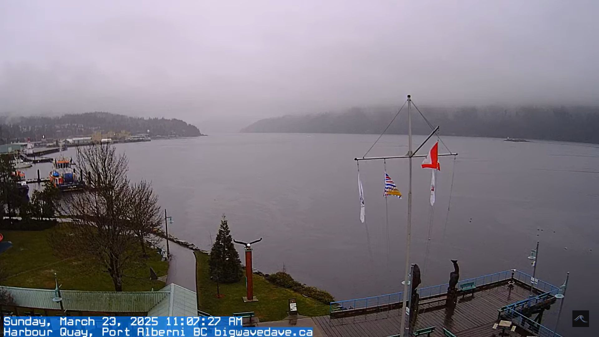 Live Webcam Alberni Harbour Quay – British Columbia
