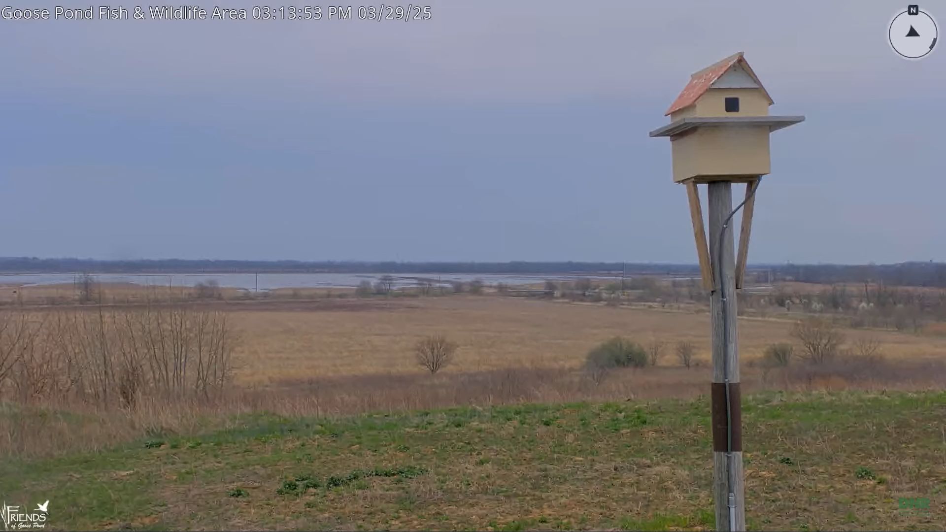 Goose Pond Fish & Wildlife Area Visitor Center Linton, Indiana Live Webcam