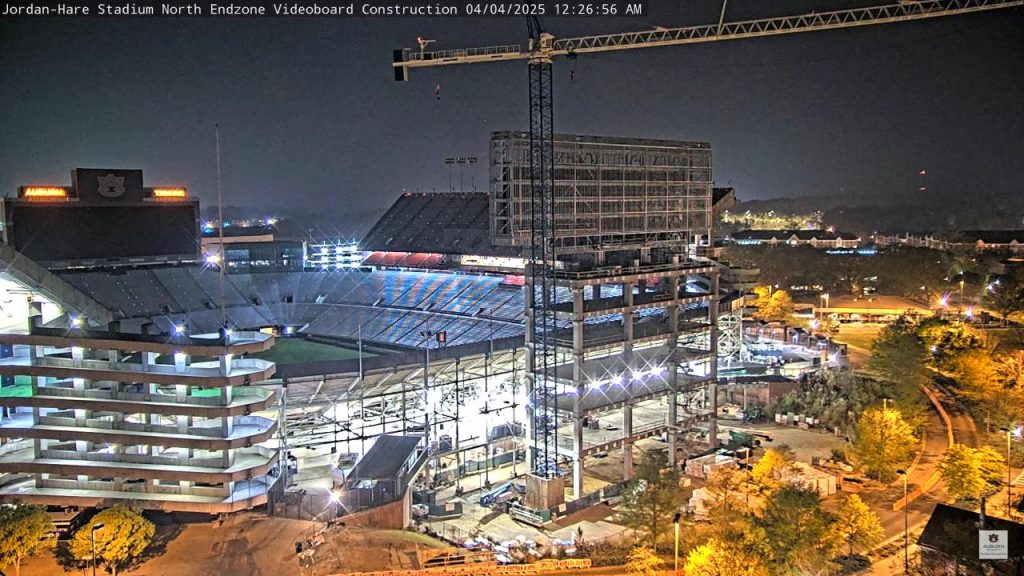 Jordan Hare Stadium Live Webcam - Auburn University