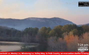 Table Rock State Park Live Webcam Pickens, South Carolina