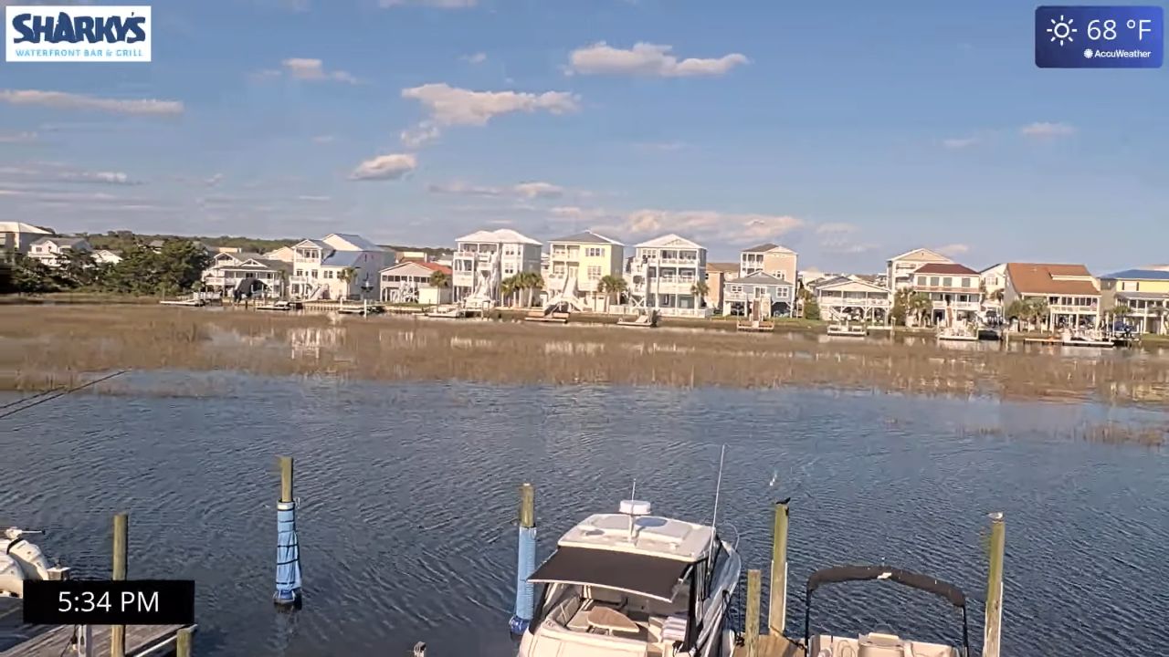 Sharky’s Live Webcam – Ocean Isle Beach, NC, USA