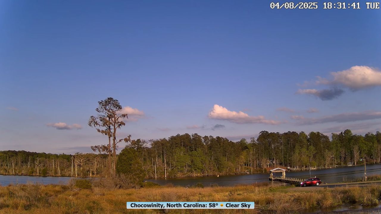 Southern Point Webcam Blounts Creek, Chocowinity, NC