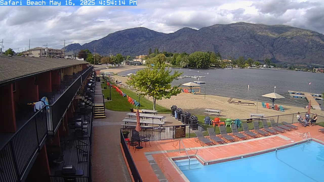 Live Webcam Safari Beach Resort – Osoyoos, BC