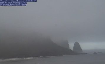 Live Webcam First Beach - La Push, Washington