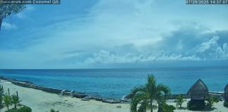 Live Webcam Buccanos Beach Club - Cozumel, Mexico